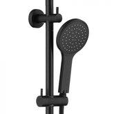 Fienza Kaya Twin Shower Top Inlet - Matte Black